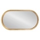 preview thumbnail 21 of 30, Kate and Laurel Travis Capsule Oval Framed Wall Mirror