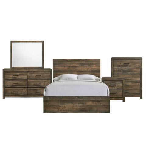 Picket House Furnishings Beckett King Panel 5PC Bedroom Set