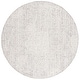 preview thumbnail 23 of 26, SAFAVIEH Handmade Ebony Marian Modern Floral Wool Rug 6' Round - Grey/Ivory - Round