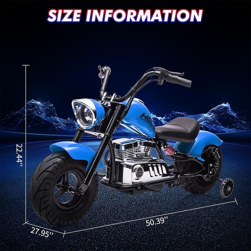 Kids Electric Off-Road Dirt Bike,36V Motorcycle with Top Speed of 16.5 Mph