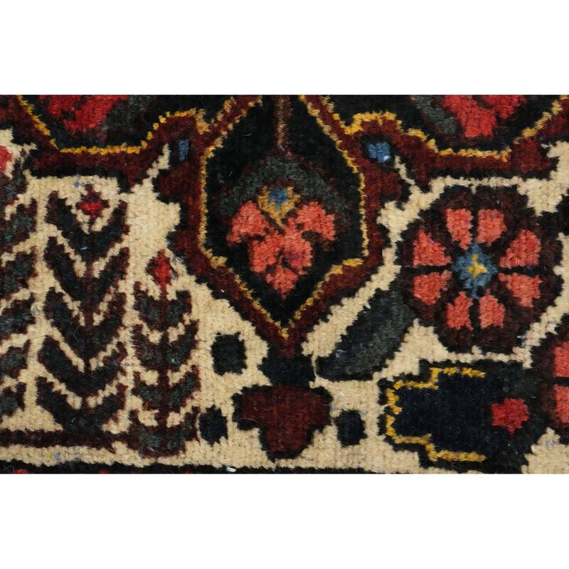 Hand Knotted Oriental 100% Wool Carpet Traditional Geometric Red Bakhtiari Area Rug - 14' 10'' X 11' 0''