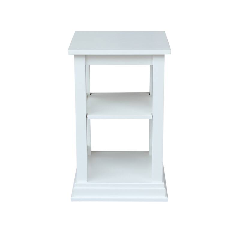 Hampton Solid Hardwood Accent Side Table