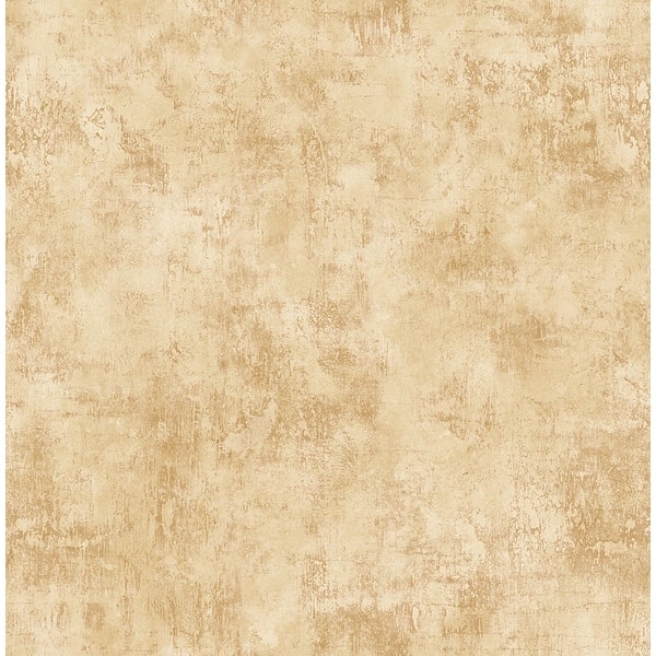 slide 2 of 4, Seabrook Designs Cecilia Faux Unpasted Wallpaper 20.5 in. W x 33 ft. L - Metallic Beige