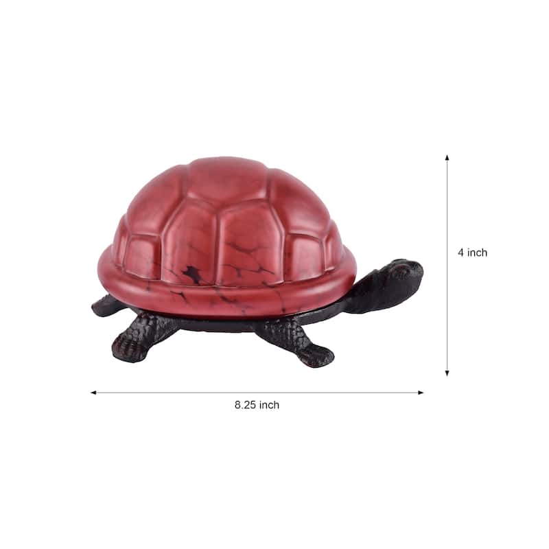 Turquoise Turtle Tiffany Desk Lamp