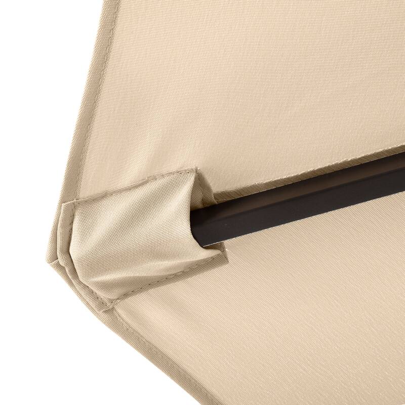 Weller 10-foot Offset Cantilever Hanging Patio Umbrella
