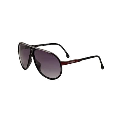 Carrera Unisex Champion 62mm Black Red Sunglasses CHAMPION-N-OIT-9O