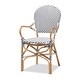 preview thumbnail 3 of 10, Naila French Provincial Plastic Weaving/ Rattan Indoor/ Outdoor Dining Set(5PC)