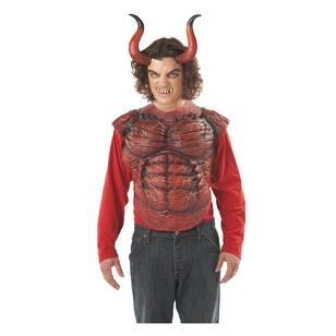 Shop Adult Hellion Horns W Teeth For Halloween Costume One Size Regular Free Shipping On Orders Over 45 Overstock 14674659