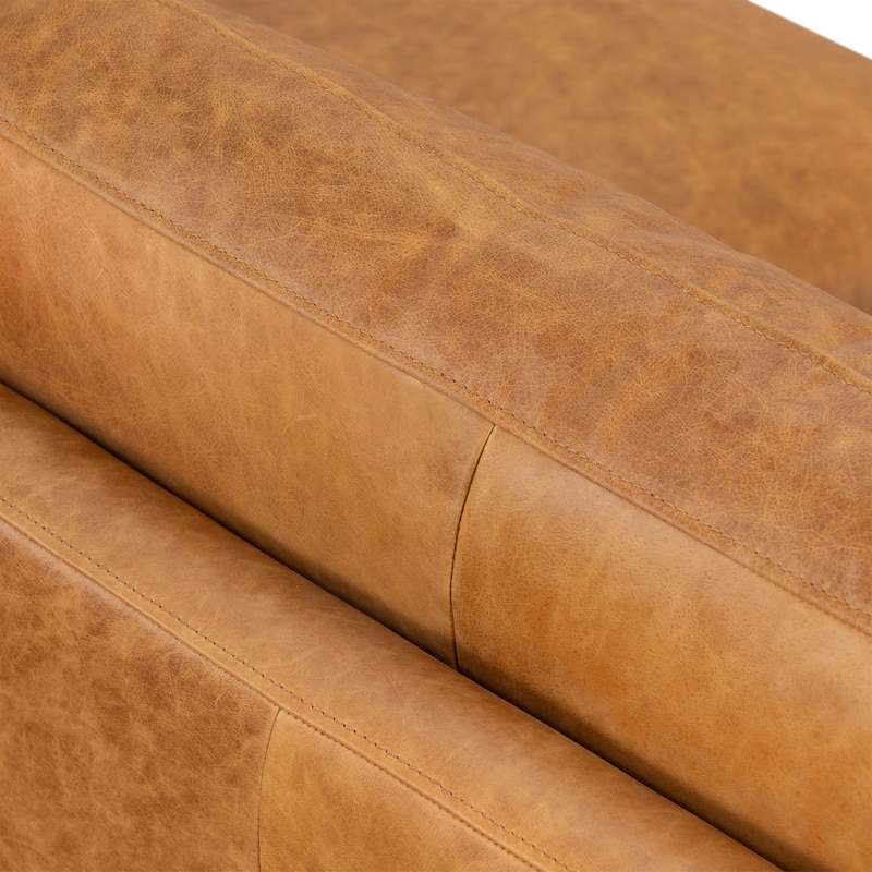 Poly & Bark Sorrento Sofa - Full Grain Genuine Italian Leather