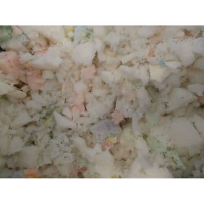 Five Diamond Collection 5 LBS of New Shredded Memory Foam Fill for Pillows,Bean Bags/Chairs, Dog Beds,Cushions