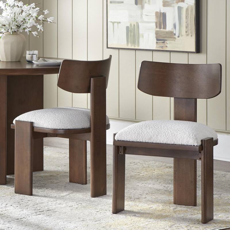 Lifestorey Lennon Solid Wood Dining Chair (Set of 2) - Set of 2