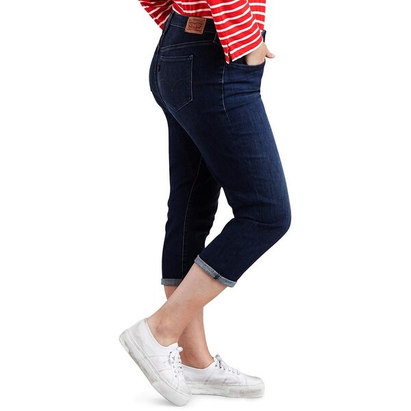 levi womens capri jeans