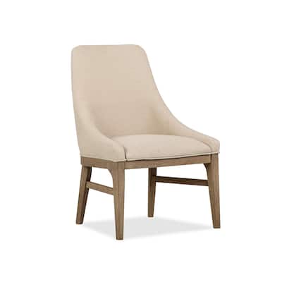 Magnussen Home Tristan Swiss Coffee Upholstered Arm Chair Two Pack - 25.13''W x 26.84''D x 38''H