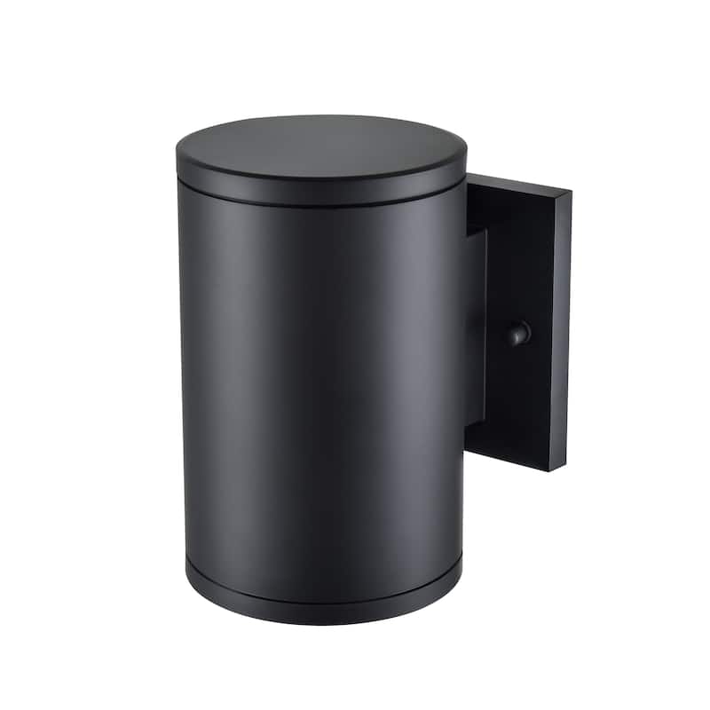 Vegas Outdoor Wall Sconce Powder Coated Black - Powder Coated Black - 7