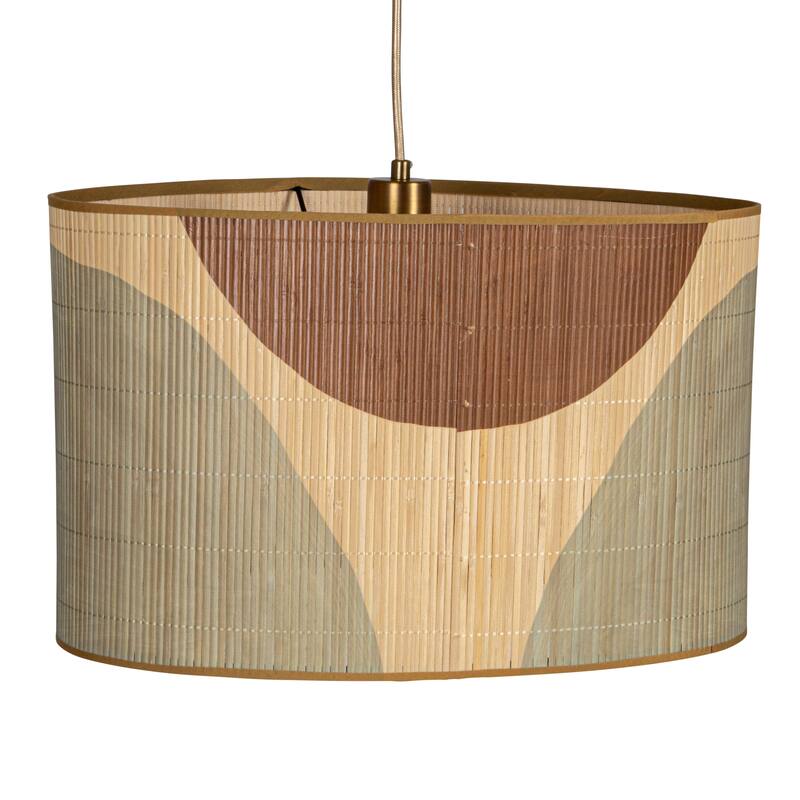 Circles of Harmony Bamboo Pendant Lamp