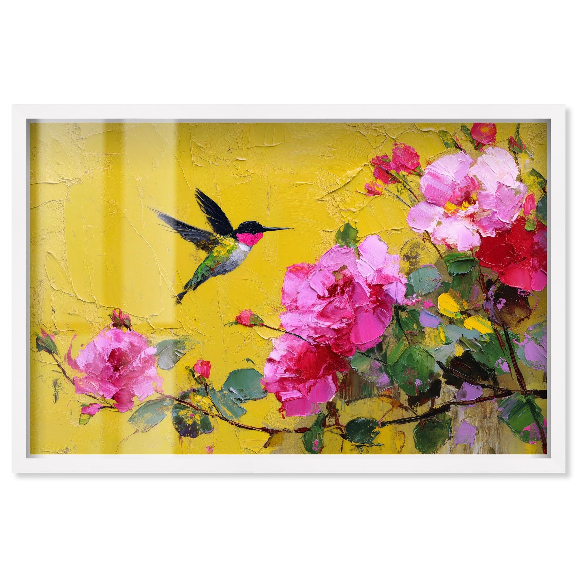Song of Summer I Floral Wall Decor Shadowbox Print by Art Remedy