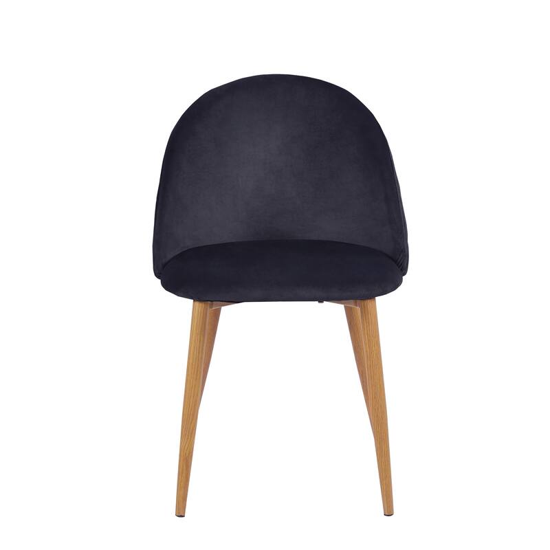 Porthos Home Jailyn Dining Room Chairs Set Of 2, Velvet And Metal