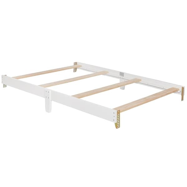 slide 2 of 6, Dream On Me Universal Bed Rail - White White - Wood