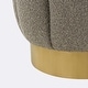 preview thumbnail 11 of 17, SAFAVIEH Couture Maxine Channel Tufted Otttoman.
