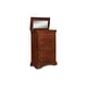 preview thumbnail 2 of 7, New Classic Furniture Rodgers Bordeaux 5-Drawer Chest with Lift-top