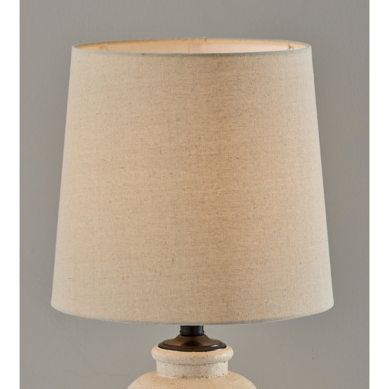 Callista Table Lamp- White Shade