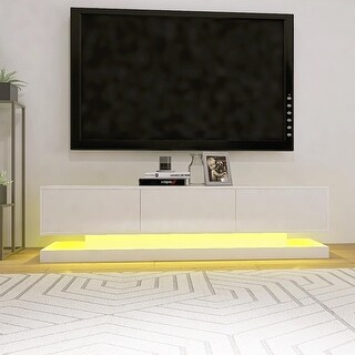 High Gloss TV Console (RGB LED) - Bed Bath & Beyond - 40623678