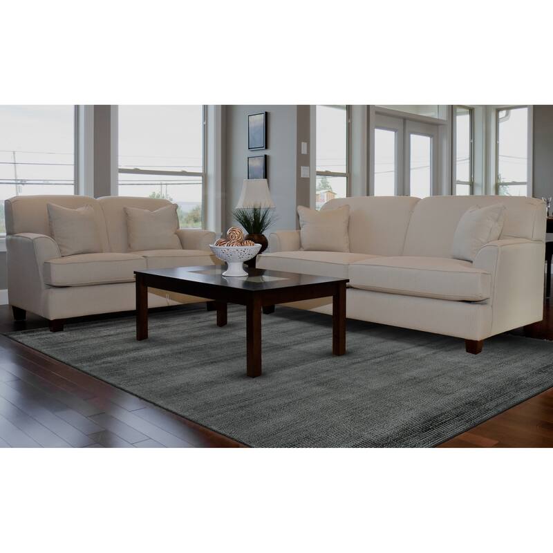 Knox R8717 Solid Modern Area Rug