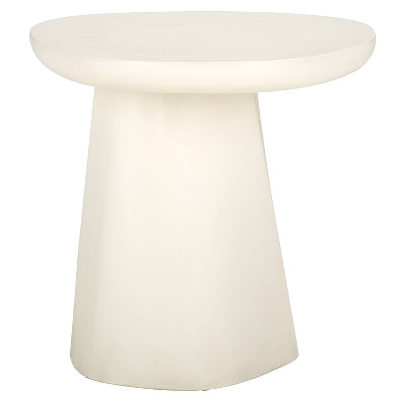 SAFAVIEH Couture Jasbriella Concrete Accent Table - 22"W x 23"D x 21"H