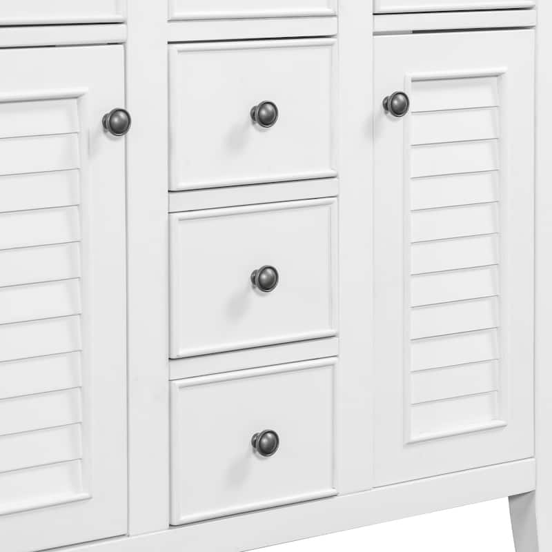 Modern Bathroom Vanity without Sink, Cabinet Base Only