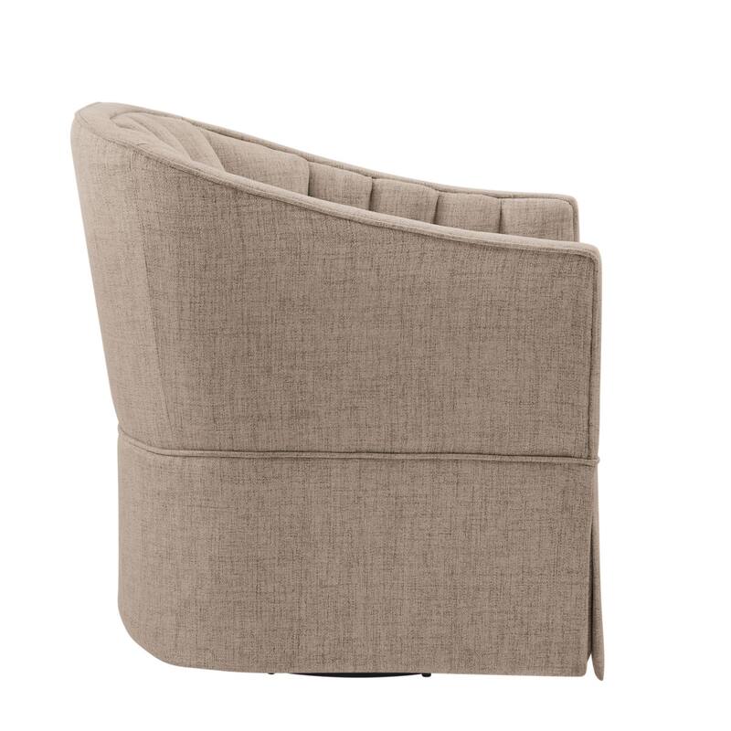 Sunveil Skirted Swivel Accent Chair by Greyson Living