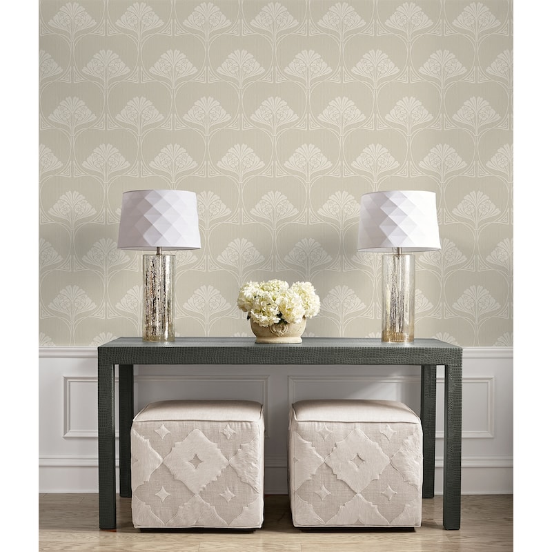 NextWall Deco Floral Peel and Stick Wallpaper