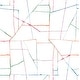 preview thumbnail 1 of 3, Seabrook Designs Day Dreamers Geo Creative Unpasted Wallpaper 20.5 in. W x 33 ft. L - Orange, Pink, and Green