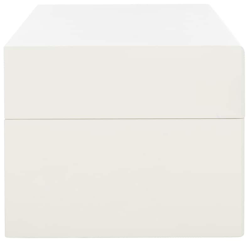 SAFAVIEH Home Collection Rune Coffee Table W/ Drawers - 47" L x 24" D x 20" H