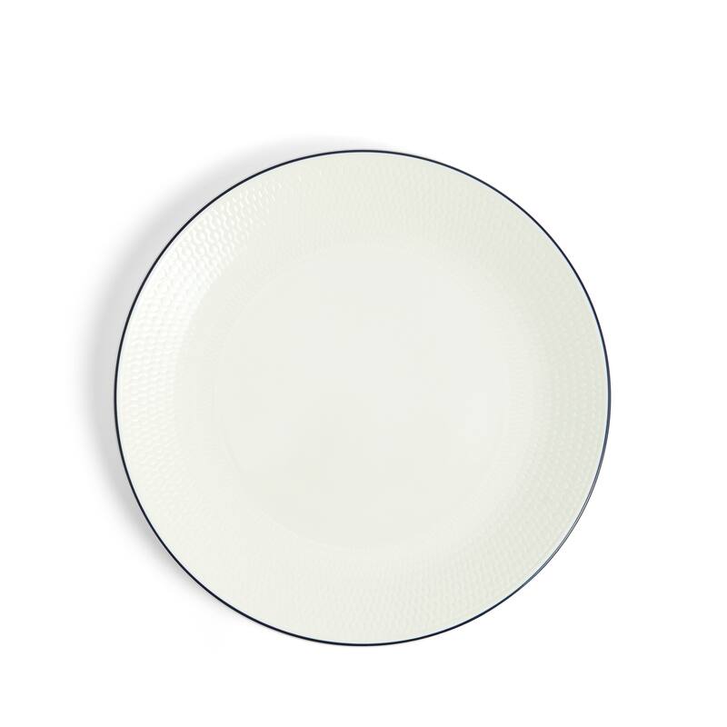Wedgwood Gio Blue Plate 9.3in, Blue Line