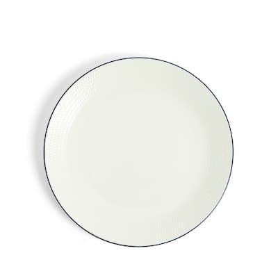 Wedgwood Gio Blue Plate 9.3in, Blue Line