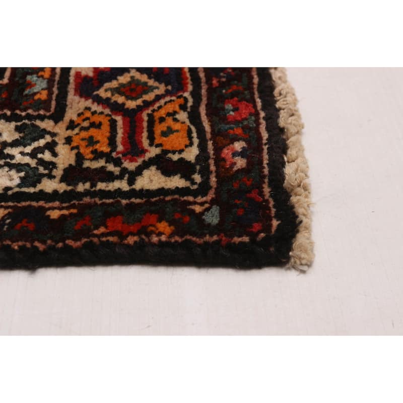 ECARPETGALLERY Hand-knotted Andelz Red Wool Rug - 3'3 x 7'9