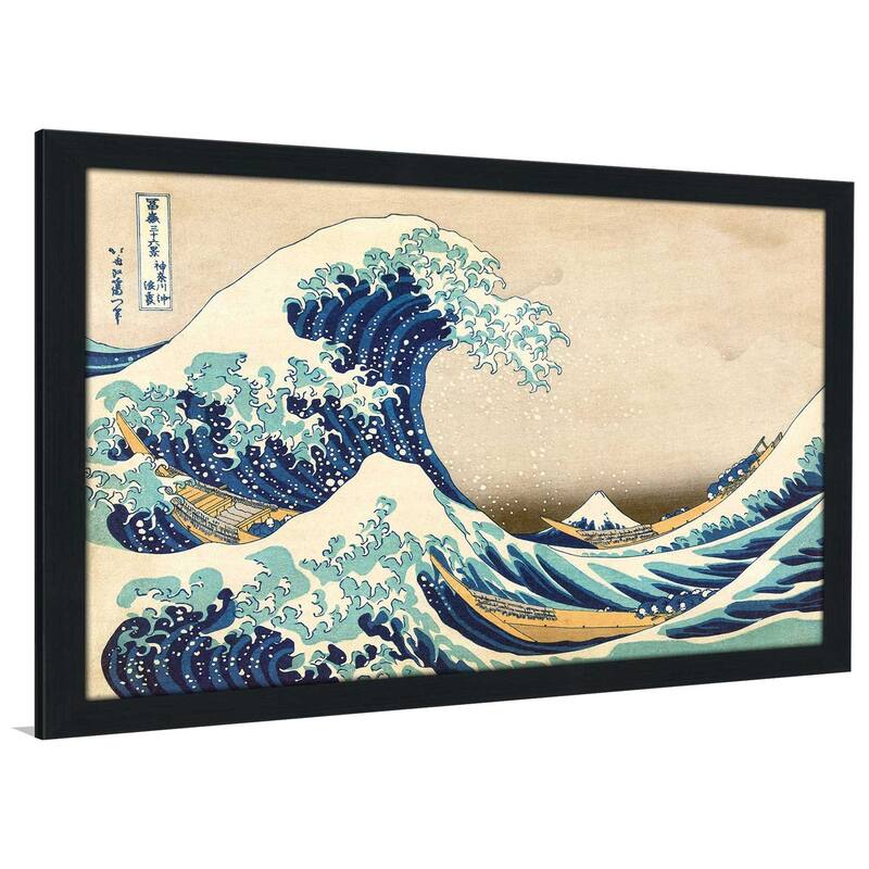 "The Great Wave off Kanagawa" by Katsushika Hokusai Print on Acrylic
