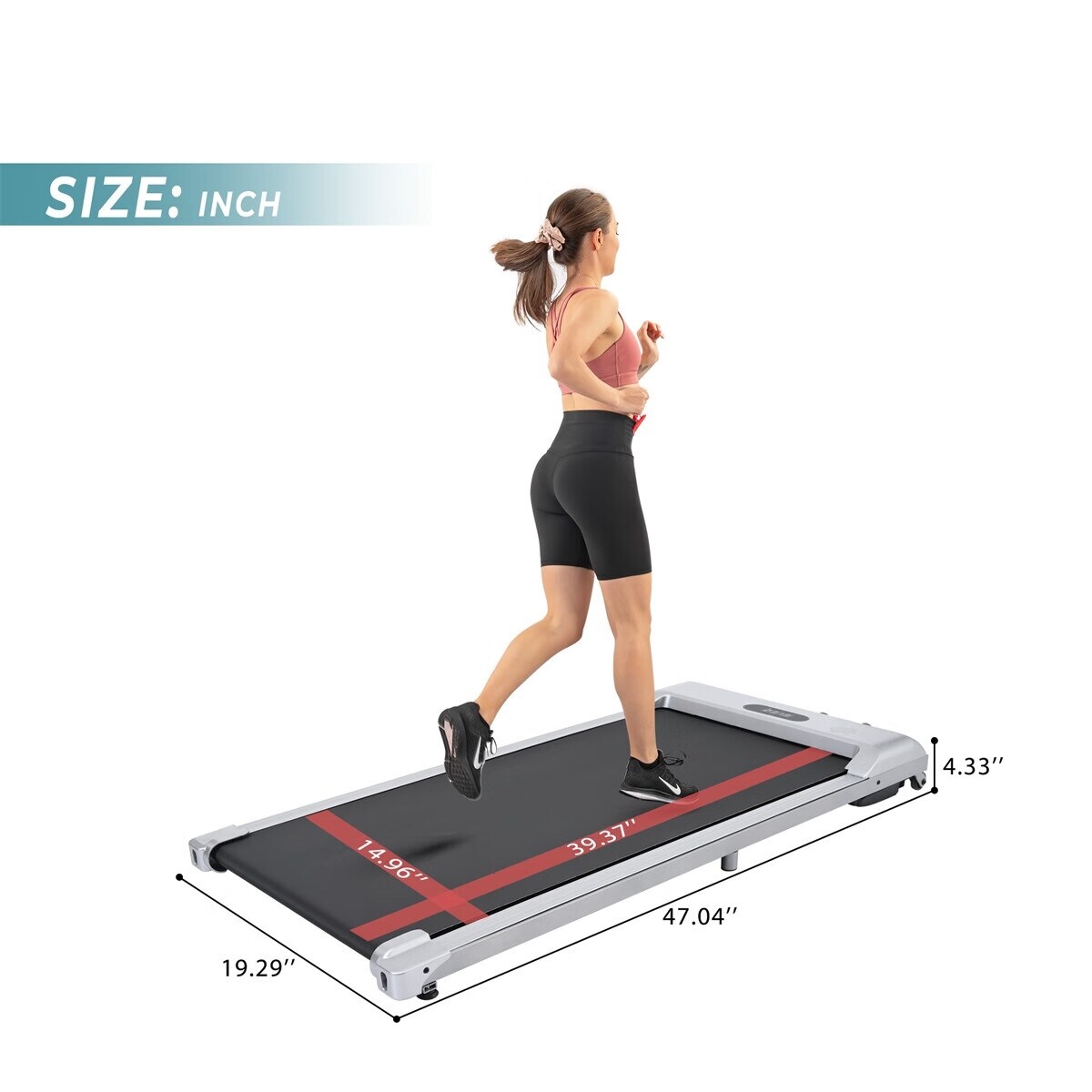 Merax 2 in 1 Under Desk Electric Treadmill 2.5HP with Bluetooth APP and speaker Display Fitness Equipment Bed Bath Beyond 38212092