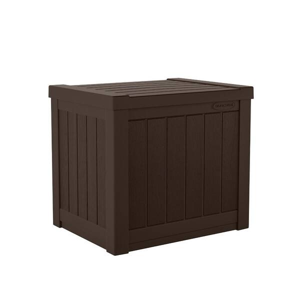 Suncast SS500J 22Gallon Indoor Outdoor Resin Patio Storage Chest Deck