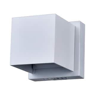 Lilliana Integrated LED Sqaure White Wall Sconce