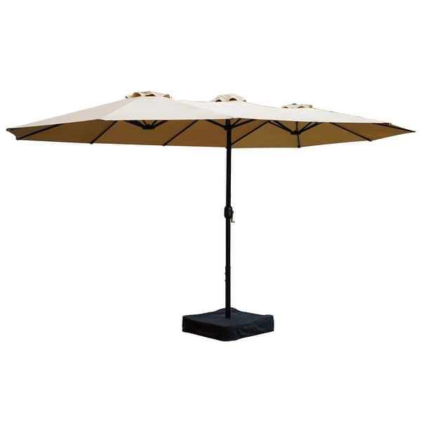 slide 2 of 43, Kozyard Butterfly 15' Outdoor Patio Double-Sided Aluminum Umbrella