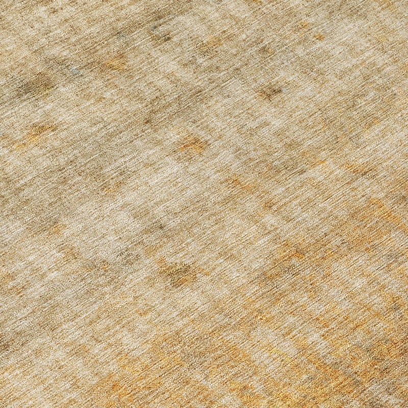 Machine Washable Indoor/ Outdoor Ombre Stripes Chantille Rug