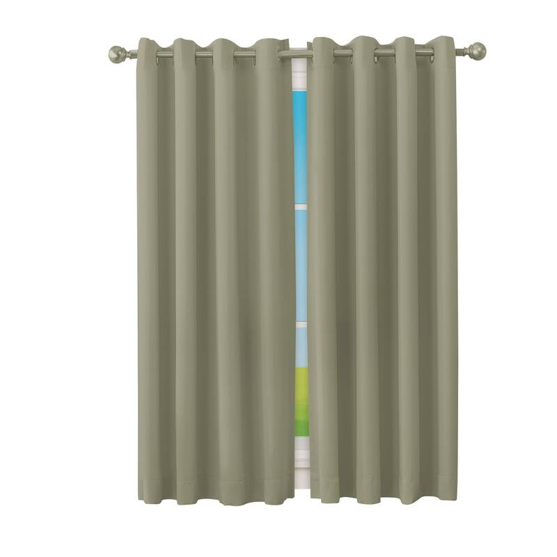Madison Room Darkening Energy-Saving Curtain Panel
