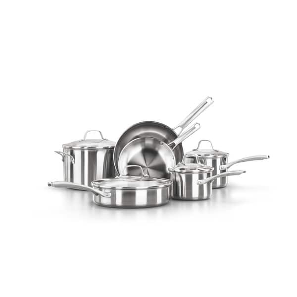 Calphalon Classic Stainless Steel 10-Piece Cookware Set
