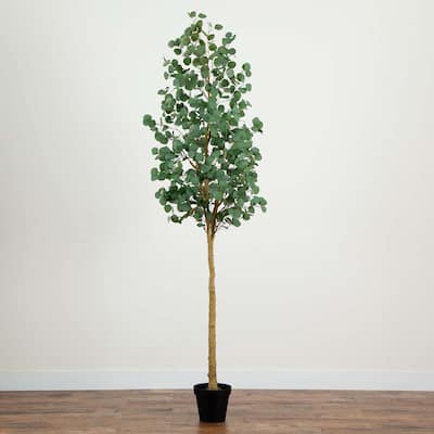 Potted Eucalyptus Artificial Tree - 8'