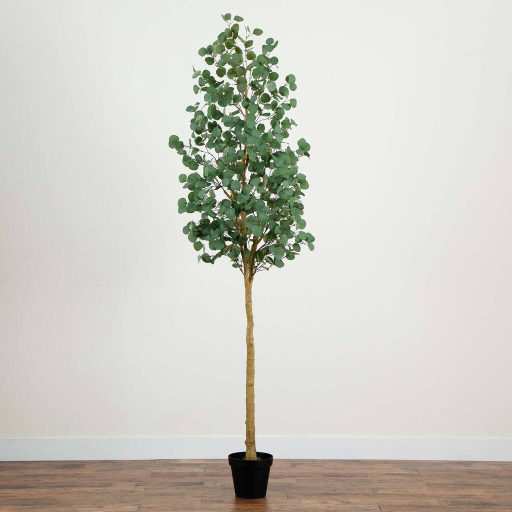 Potted Eucalyptus Artificial Tree - 8'