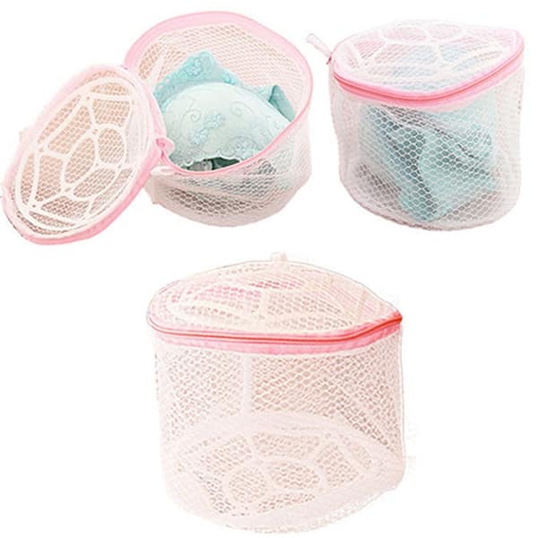 Cotton Plus Natural Mesh Laundry Bags with Zipper