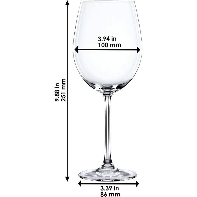 Nachtmann Set of 4 Vivendi Bordeaux Wine Glass - 25 oz