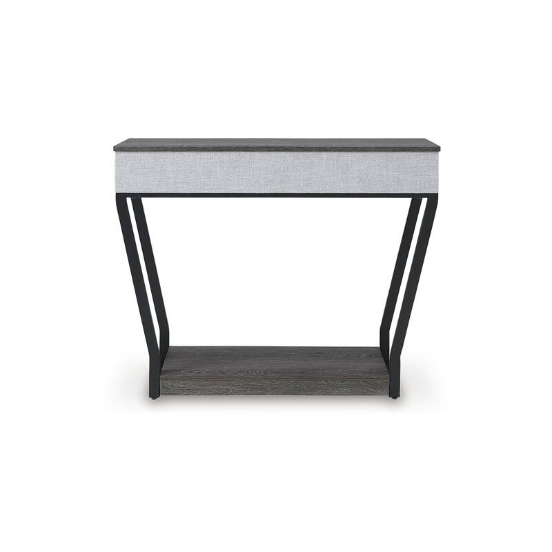 Signature Design by Ashley Sethlen Gray/Black Console Sofa Table - 36"W x 10"D x 30"H