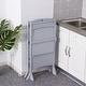 preview thumbnail 18 of 25, Qaba Kids Step Stool Folding Design, Bed Step Stool - 22" L x 22" W x 36.5" H